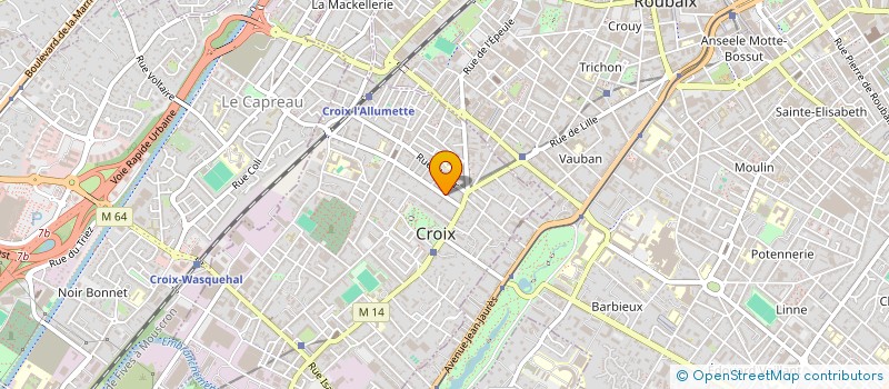 localisation de l'entreprise MONSIEUR NOE BIGEAR  CROIX