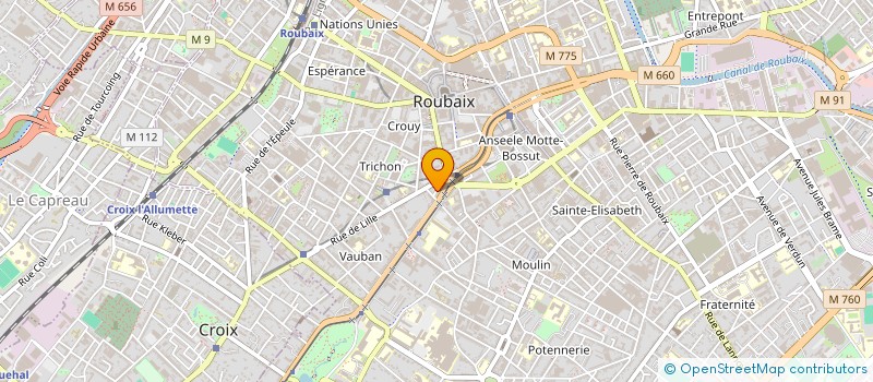 localisation de l'entreprise MONSIEUR NOE BOUANEM  ROUBAIX