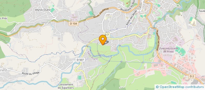 localisation de l'entreprise MONSIEUR NOE BRENEY  PRIVAS