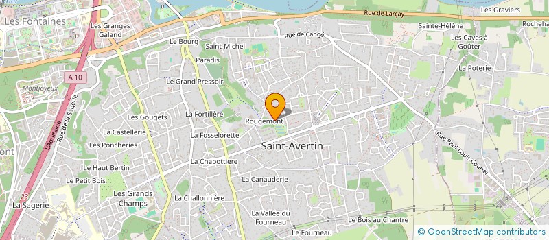 localisation de l'entreprise MONSIEUR NOE BRIFFA  SAINT-AVERTIN