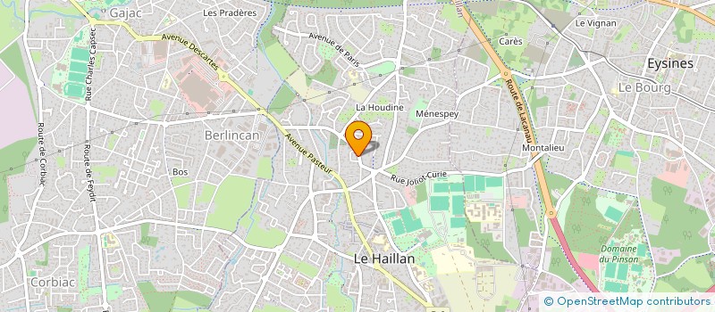 localisation de l'entreprise MONSIEUR NOE CAMANES  LE HAILLAN