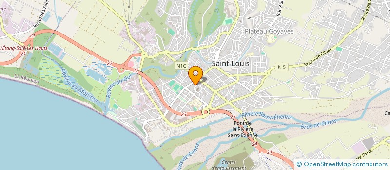 localisation de l'entreprise MONSIEUR NOE CANIAN  SAINT-LOUIS