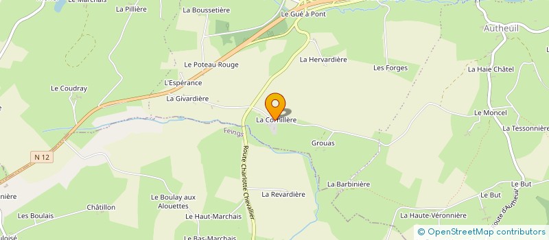 localisation de l'entreprise MONSIEUR NOE CHARDON à TOUROUVRE AU PERCHE