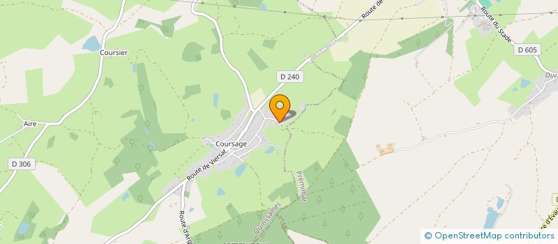 localisation de l'entreprise MONSIEUR NOE CHARLIER  QUINSSAINES