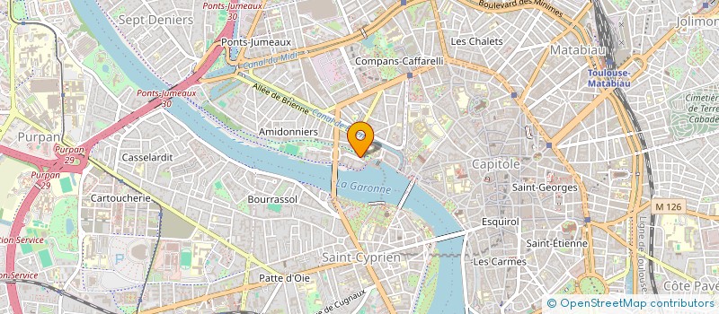 localisation de l'entreprise MONSIEUR NOE CHAUBIN  TOULOUSE