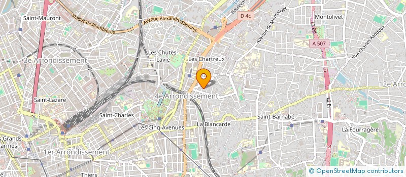 localisation de l'entreprise MONSIEUR NOE CHAVANNE à MARSEILLE