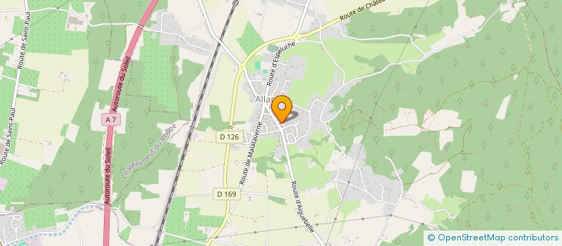 localisation de l'entreprise MONSIEUR NOE CHEYLAND  ALLAN