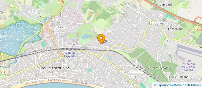 localisation de l'entreprise MONSIEUR NOE CHOIMET à LA BAULE-ESCOUBLAC