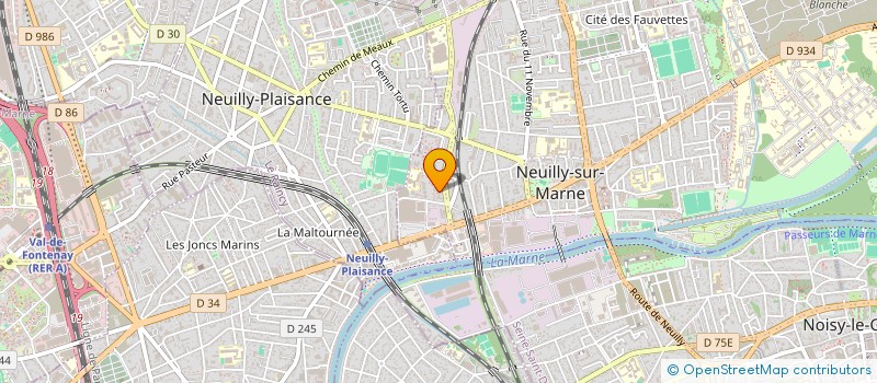localisation de l'entreprise MONSIEUR NOE COSTIER à NEUILLY-SUR-MARNE