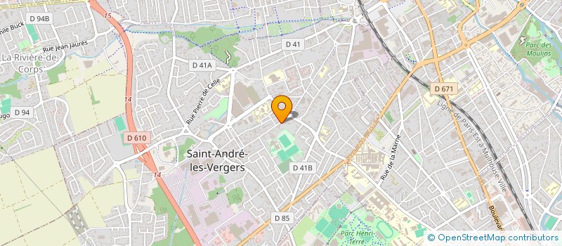 localisation de l'entreprise MONSIEUR NOE CURE  SAINT-ANDRE-LES-VERGERS