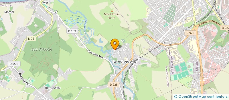 localisation de l'entreprise MONSIEUR NOE DAMAMME  HAUTOT-SUR-MER