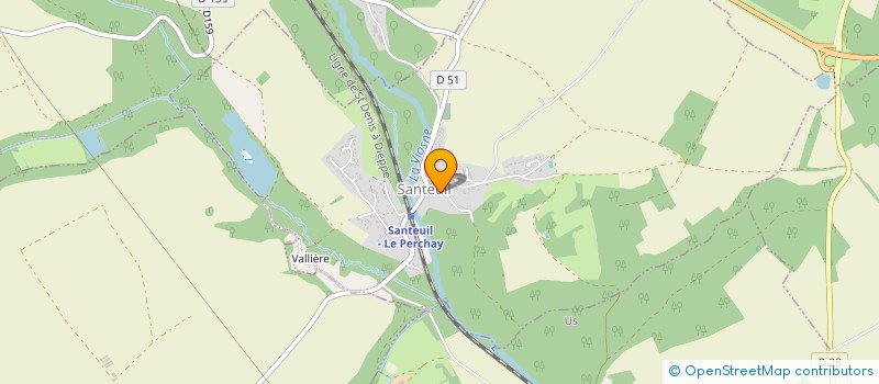 localisation de l'entreprise MONSIEUR NOE DAUCHELLE  NEUILLY-EN-VEXIN