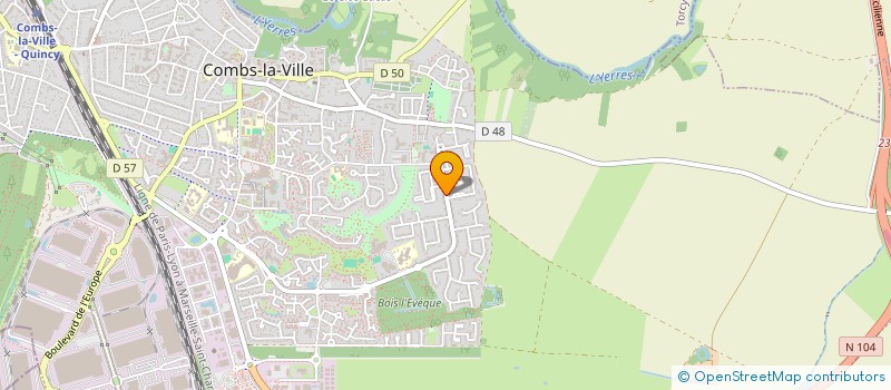 localisation de l'entreprise MONSIEUR NOE DE VIVEIROS  COMBS-LA-VILLE