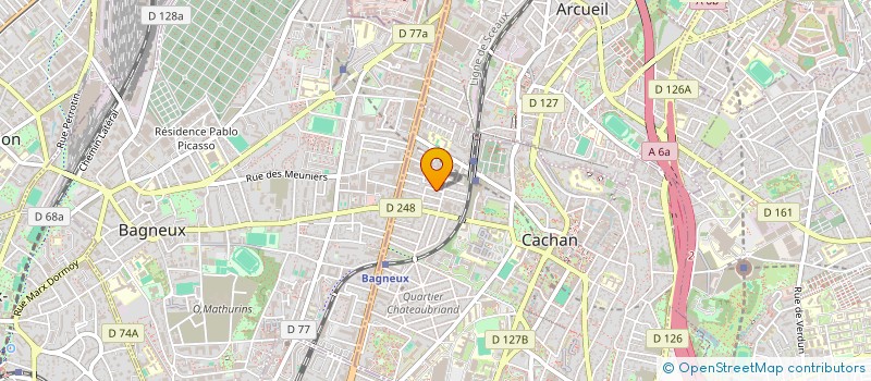 localisation de l'entreprise MONSIEUR NOE DEMAI  CACHAN