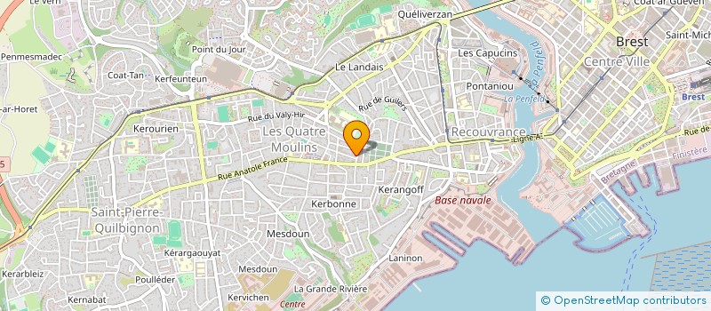 localisation de l'entreprise MONSIEUR NOE DEVERCHERE à BREST