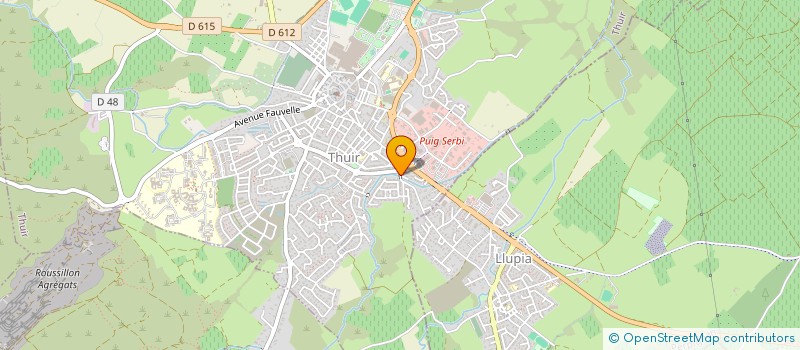 localisation de l'entreprise MONSIEUR NOE DIVOUX  THUIR