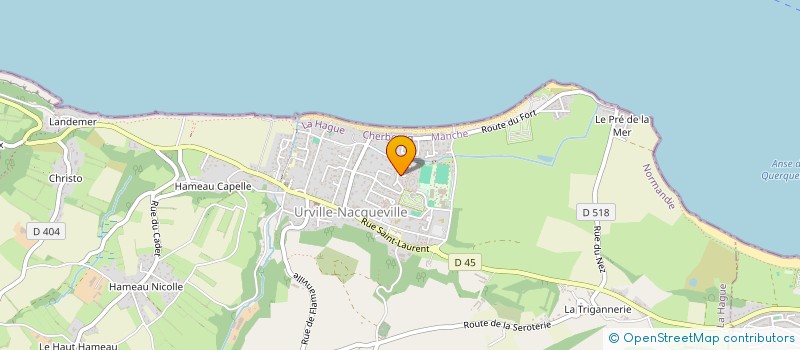 localisation de l'entreprise MONSIEUR NOE DOUCET  LA HAGUE