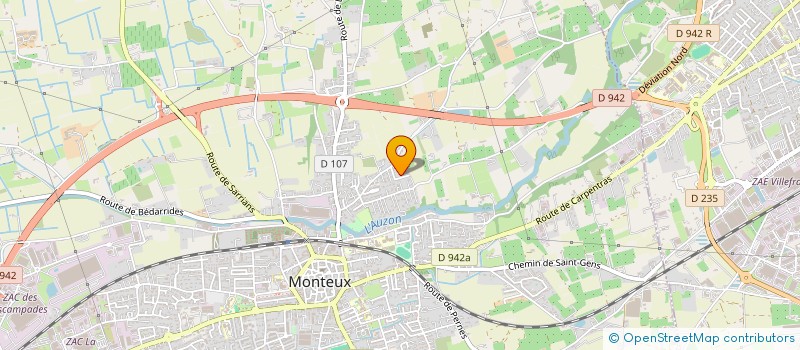 localisation de l'entreprise MONSIEUR NOE DUFOUR  MONTEUX