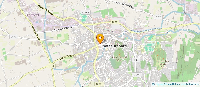 localisation de l'entreprise MONSIEUR NOE DURET  CHATEAURENARD