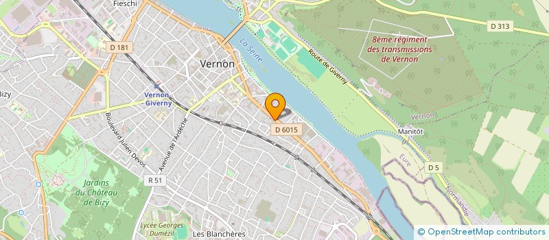 localisation de l'entreprise MONSIEUR NOE DUVERNOY  VERNON