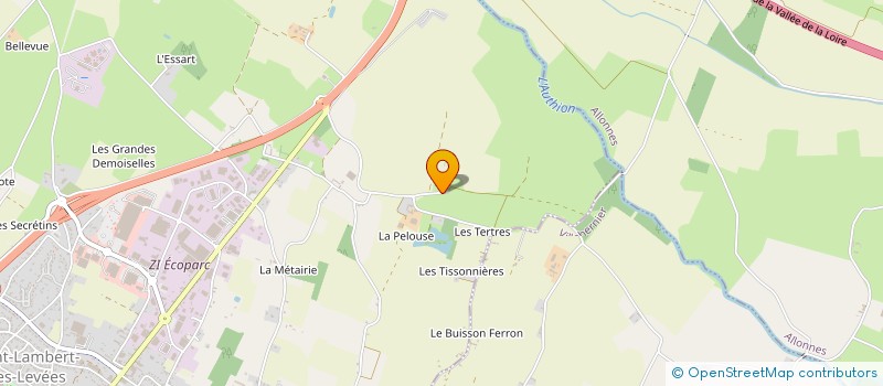 localisation de l'entreprise MONSIEUR NOE DUVILLE  SAUMUR