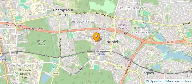 localisation de l'entreprise MONSIEUR NOE EBINA  NOISIEL