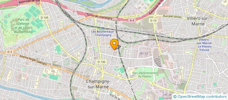 localisation de l'entreprise MONSIEUR NOE ENGO SIEBATCHEU à CHAMPIGNY-SUR-MARNE