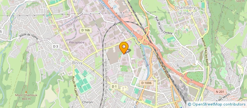 localisation de l'entreprise MONSIEUR NOE FAURE  CHAMBERY