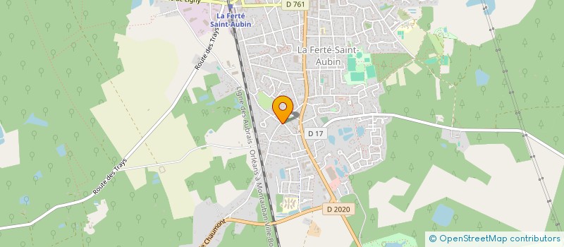 localisation de l'entreprise MONSIEUR NOE FILIGANI à LA FERTE-SAINT-AUBIN