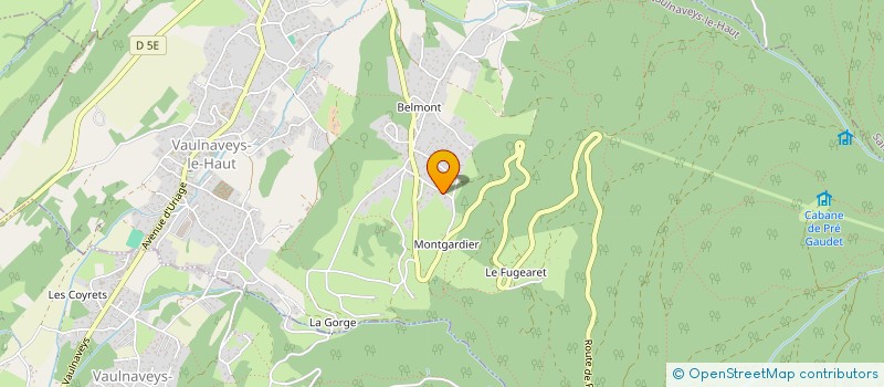 localisation de l'entreprise MONSIEUR NOE GAILLY  VAULNAVEYS-LE-HAUT