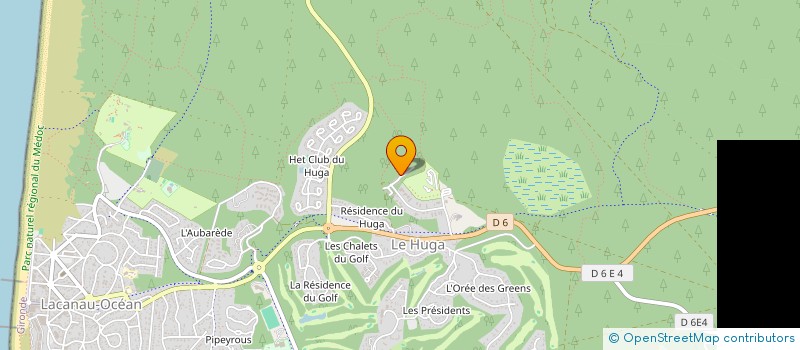 localisation de l'entreprise MONSIEUR NOE GERRITS  LACANAU