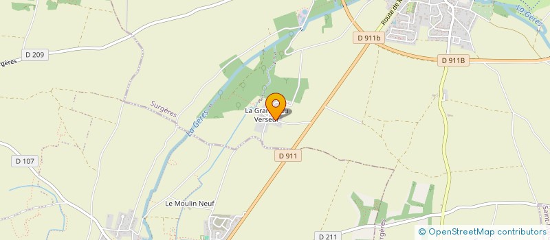 localisation de l'entreprise MONSIEUR NOE GIRAUD  SURGERES