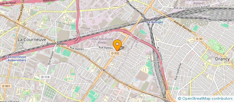 localisation de l'entreprise MONSIEUR NOE GUENOUN à LA COURNEUVE