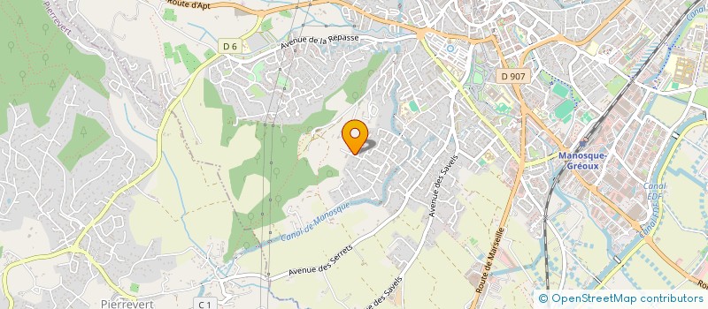 localisation de l'entreprise MONSIEUR NOE GUEUDAR-DELAHAYE à MANOSQUE