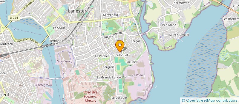 localisation de l'entreprise MONSIEUR NOE HELLEGOUARCH  LANESTER