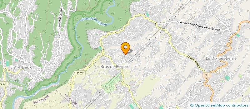 localisation de l'entreprise MONSIEUR NOE HOAREAU  LE TAMPON