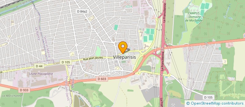 localisation de l'entreprise MONSIEUR NOE HOERTER  VILLEPARISIS