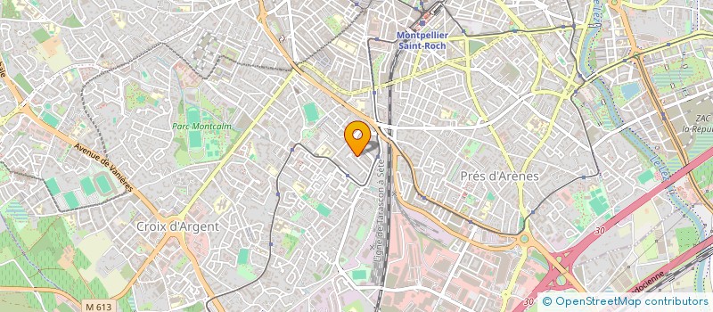 localisation de l'entreprise MONSIEUR NOE HOFER à MONTPELLIER