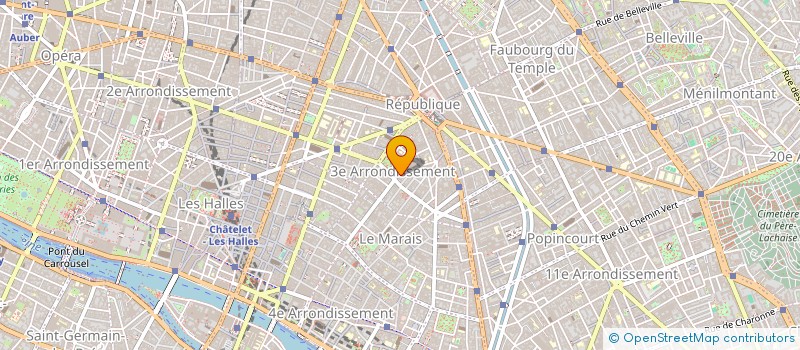 localisation de l'entreprise MONSIEUR NOE HOFFMANN  PARIS