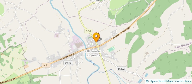 localisation de l'entreprise MONSIEUR NOE-ISMAEL SCHOULER  BETPLAN