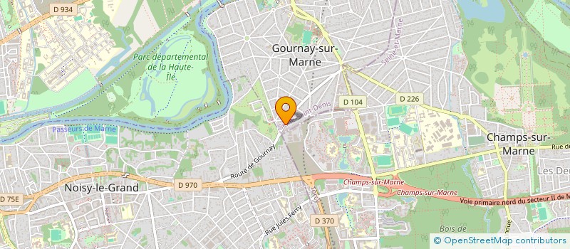 localisation de l'entreprise MONSIEUR NOE KRUCH à GOURNAY-SUR-MARNE
