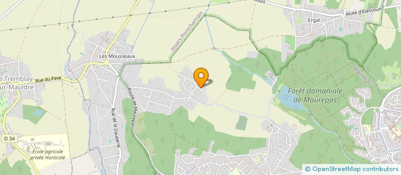 localisation de l'entreprise MONSIEUR NOE LACHENY  MAUREPAS