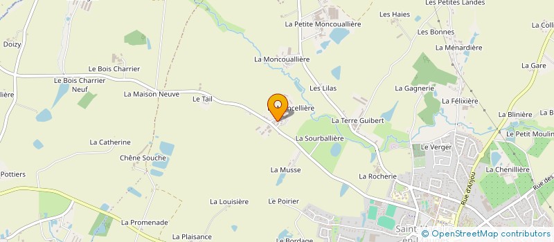 localisation de l'entreprise MONSIEUR NOE LANDREAU à SEVREMOINE