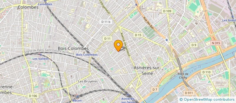 localisation de l'entreprise MONSIEUR NOE LANSIMAKI  ASNIERES-SUR-SEINE