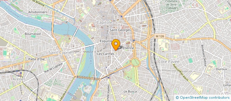 localisation de l'entreprise MONSIEUR NOE LAUZIN  TOULOUSE