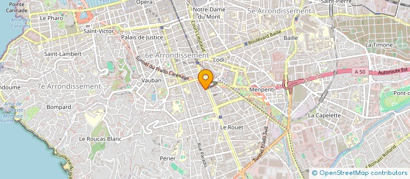 localisation de l'entreprise MONSIEUR NOE LE PHILIPPE à MARSEILLE