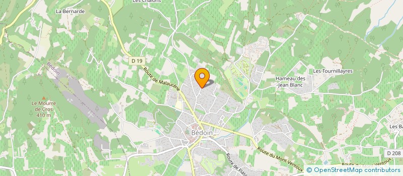 localisation de l'entreprise MONSIEUR NOE LEBEL  BEDOIN