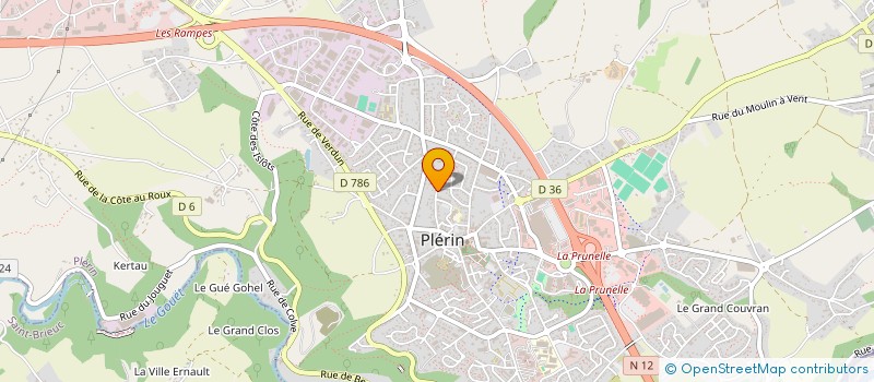 localisation de l'entreprise MONSIEUR NOE LECLERC  PLERIN