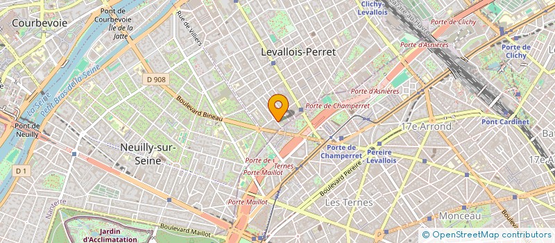 localisation de l'entreprise MONSIEUR NOE LEGAND à LEVALLOIS-PERRET
