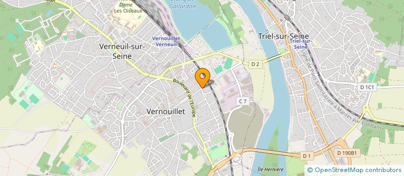 localisation de l'entreprise MONSIEUR NOE LESPERRES à VERNOUILLET